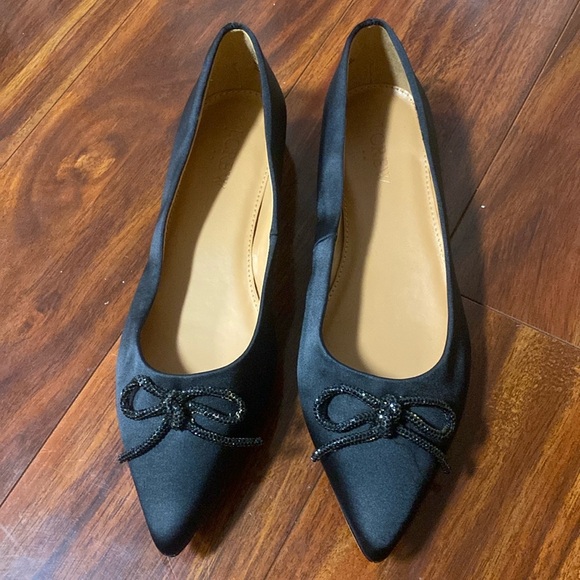J Crew Women’s black Flats Size 6 NWOB - Picture 1 of 8